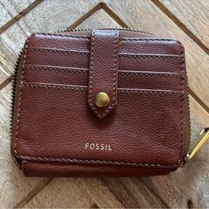 Fossil Brown Leather Wallet